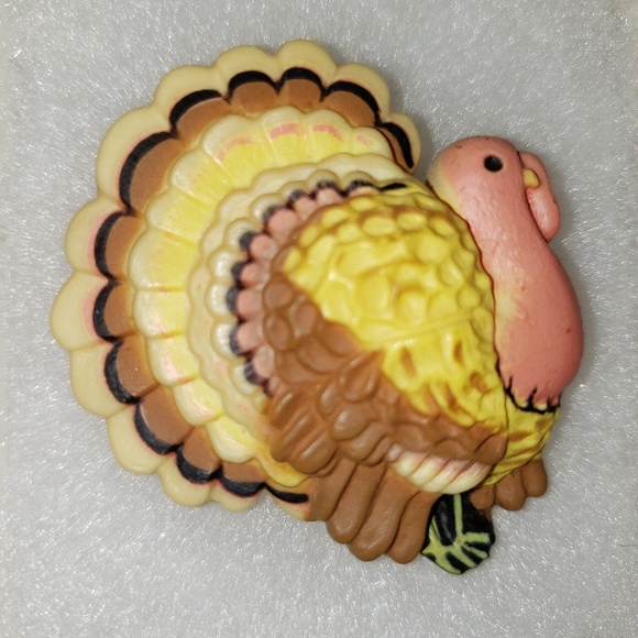 Hallmark Vintage Turkey Pin - Picture 1 of 2